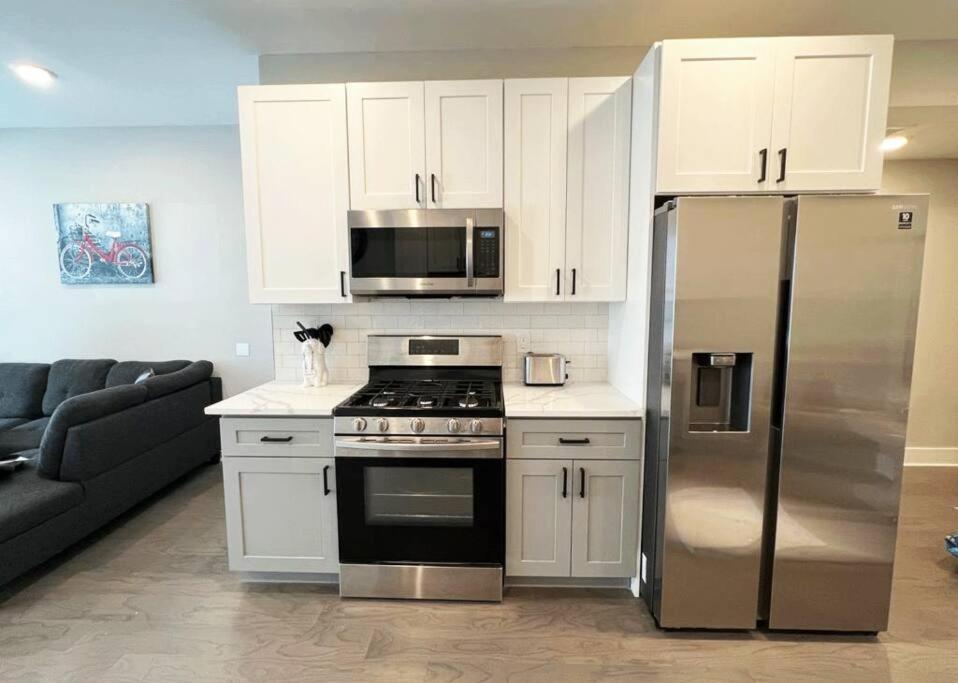 Modern 2Br 2Ba Apartment With Rooftop In Brewerytown Philadelphia Kültér fotó